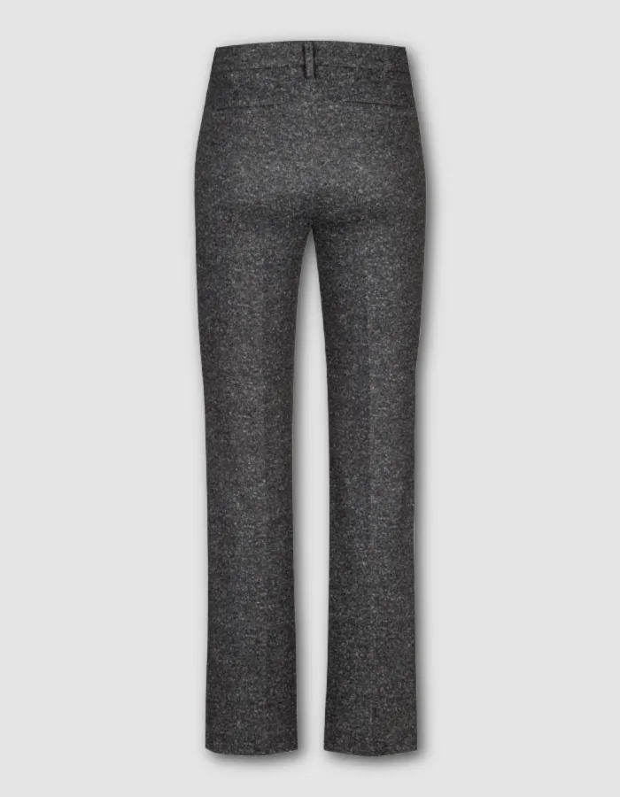 Stehmann Editta Pant in Anthracite Tweed