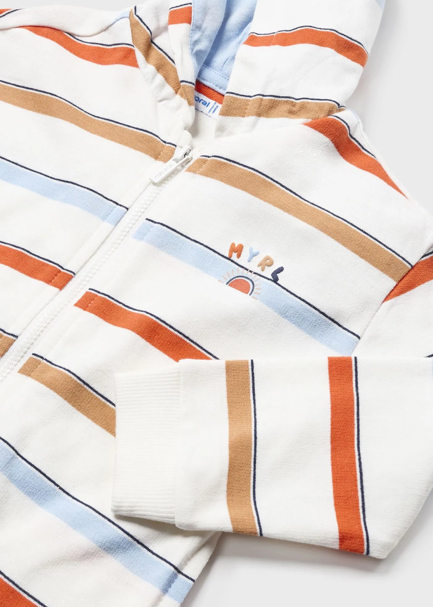 Stripes pullover: Grapefruit