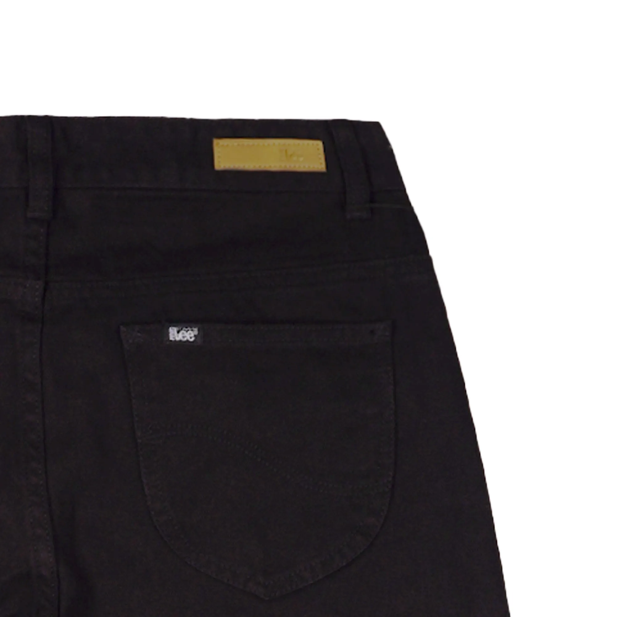 Stylistic Mr. Lee Ladies Basic Denim Mom Pants 146049-U (Black)