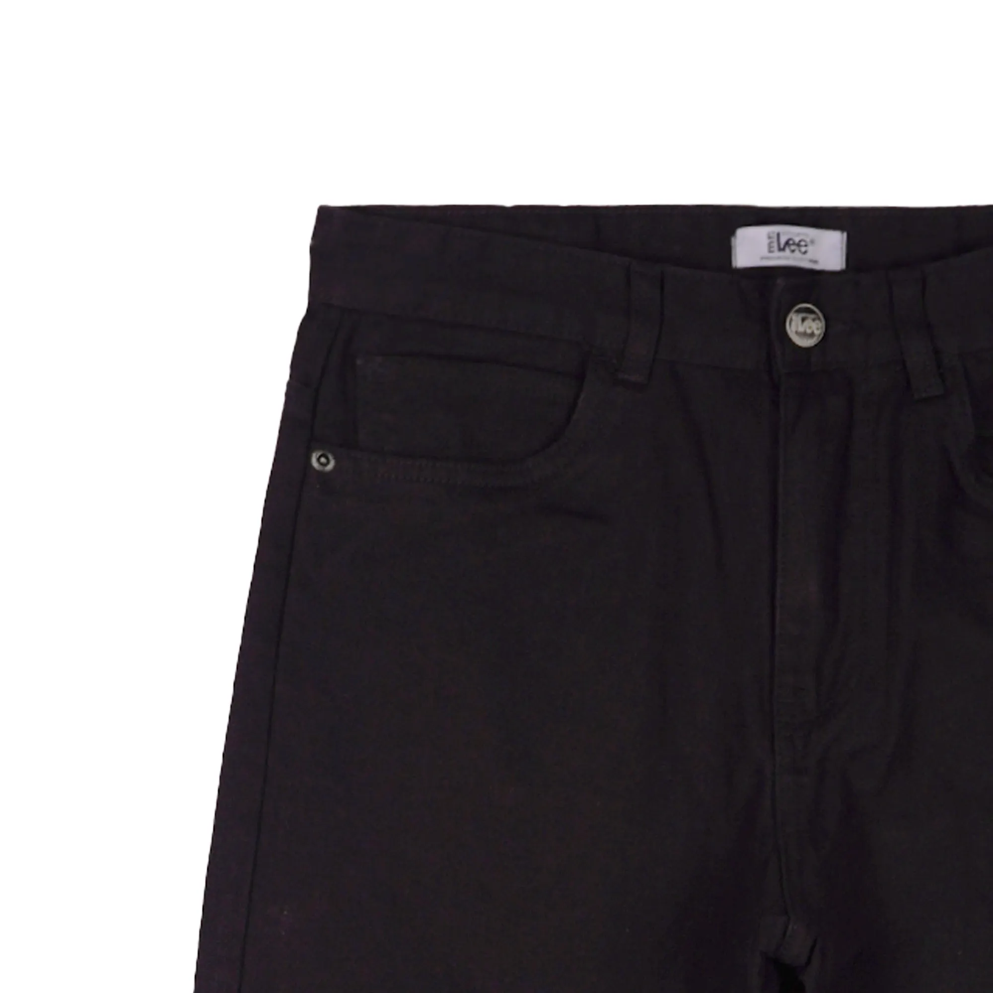 Stylistic Mr. Lee Ladies Basic Denim Mom Pants 146049-U (Black)