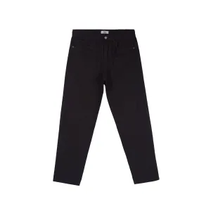 Stylistic Mr. Lee Ladies Basic Denim Mom Pants 146049-U (Black)