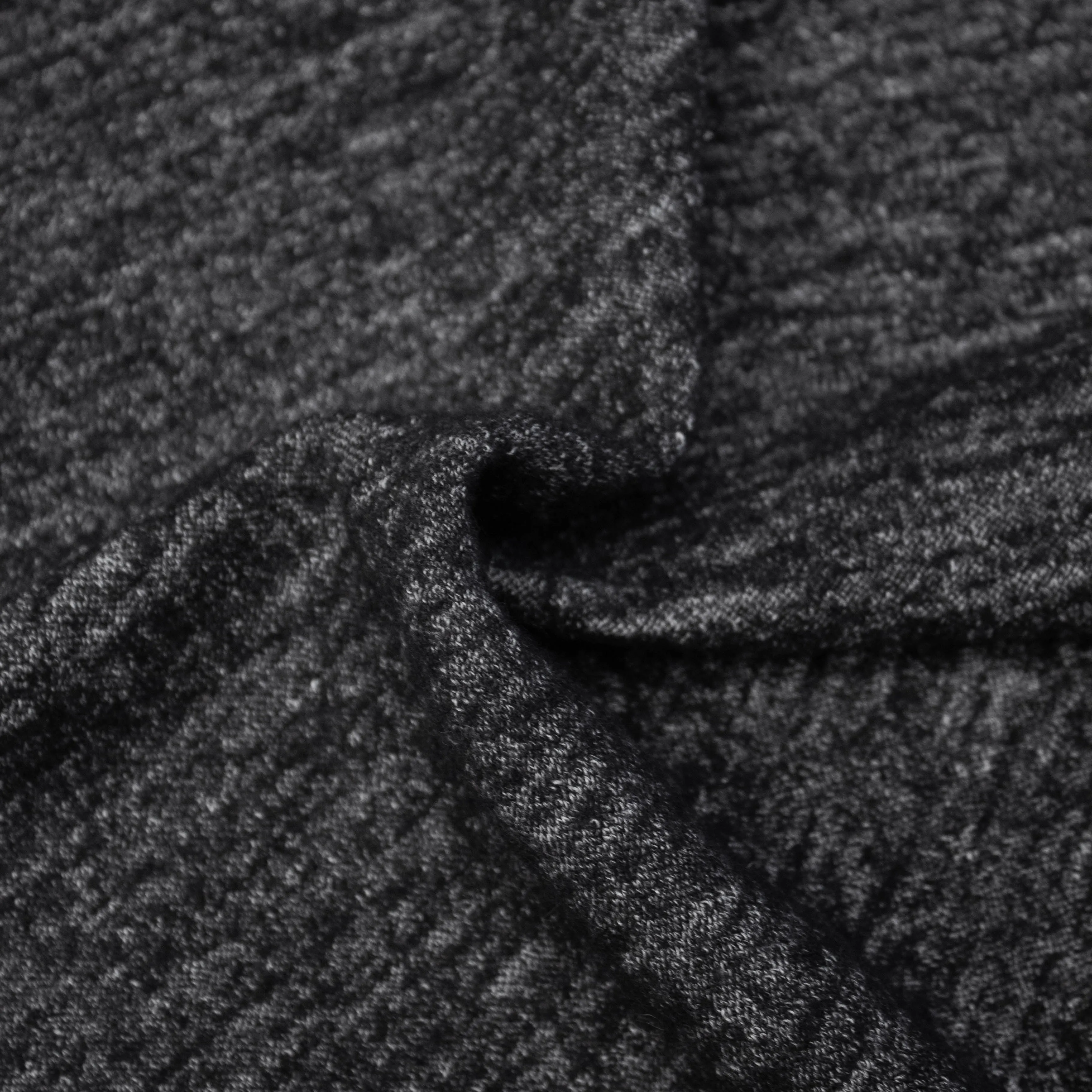 Tita Black & White Knitted Wool SHOWROOM SAMPLE 34CM X 60CM