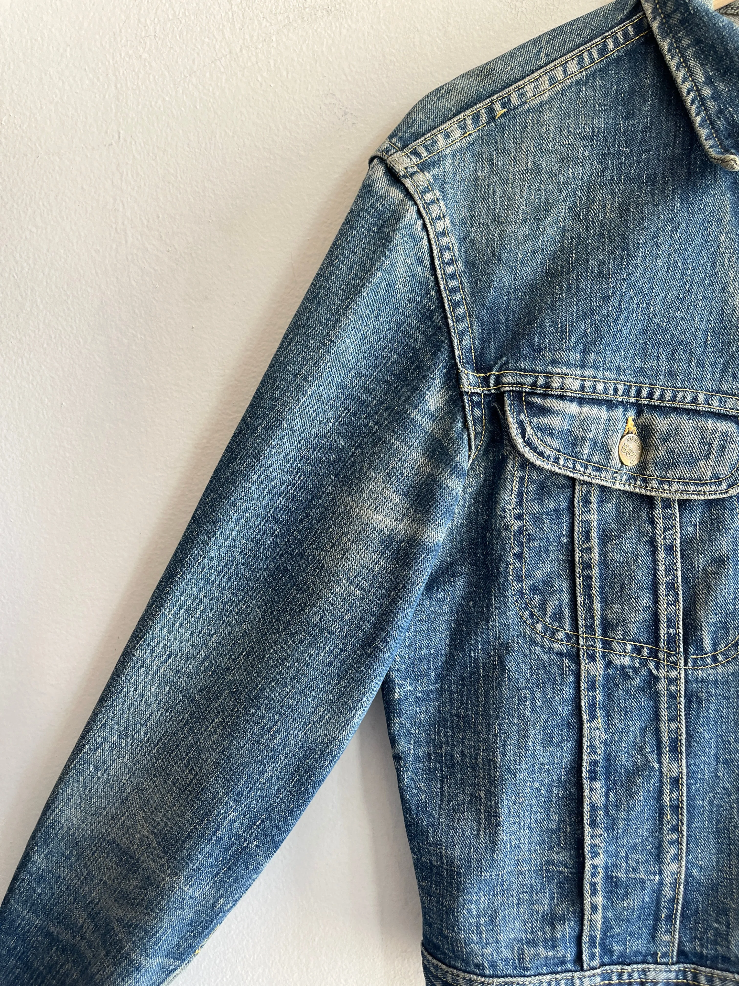 Vintage 1960/70s Lee 101-J Denim Trucker Jacket