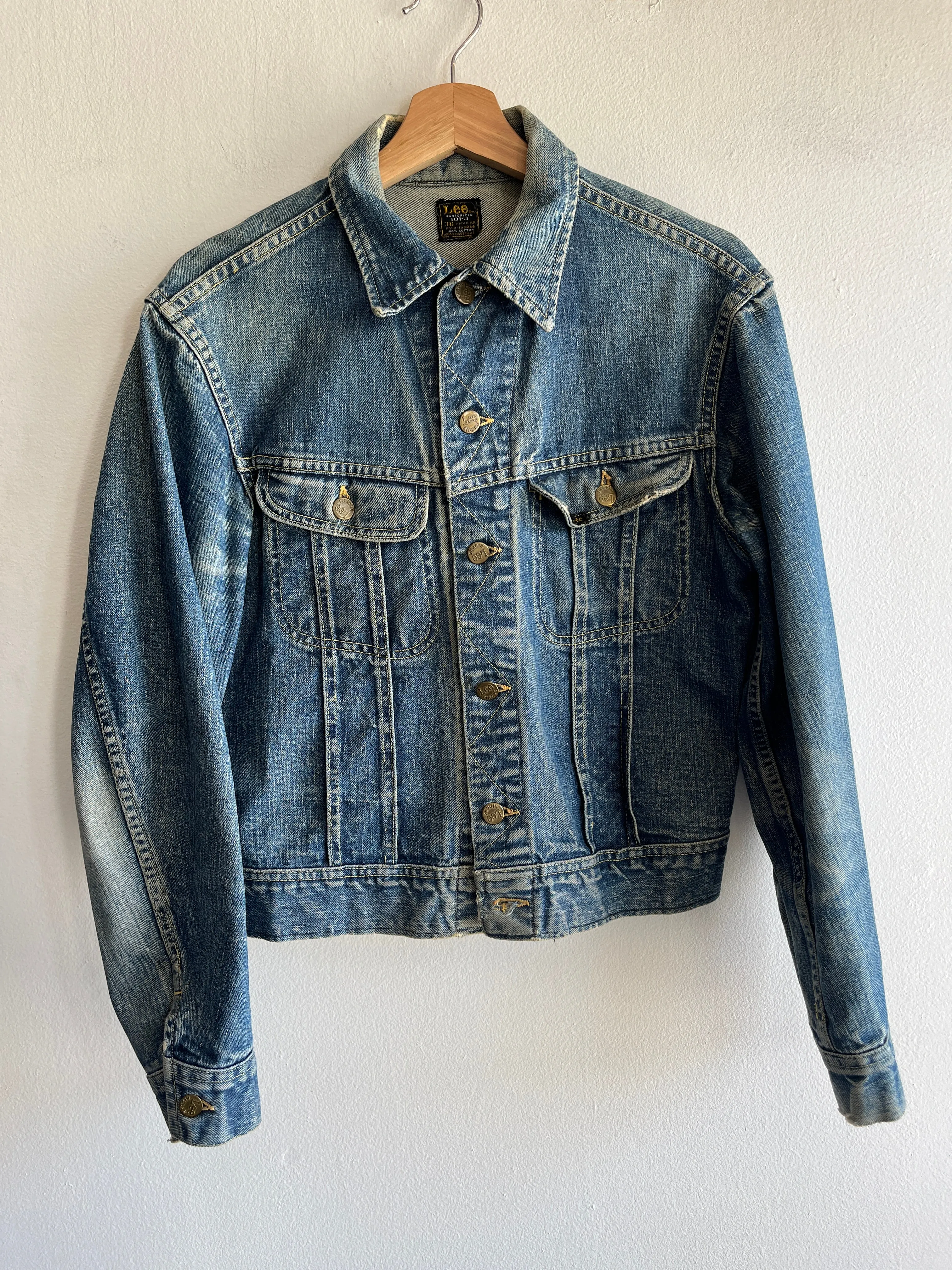 Vintage 1960/70s Lee 101-J Denim Trucker Jacket