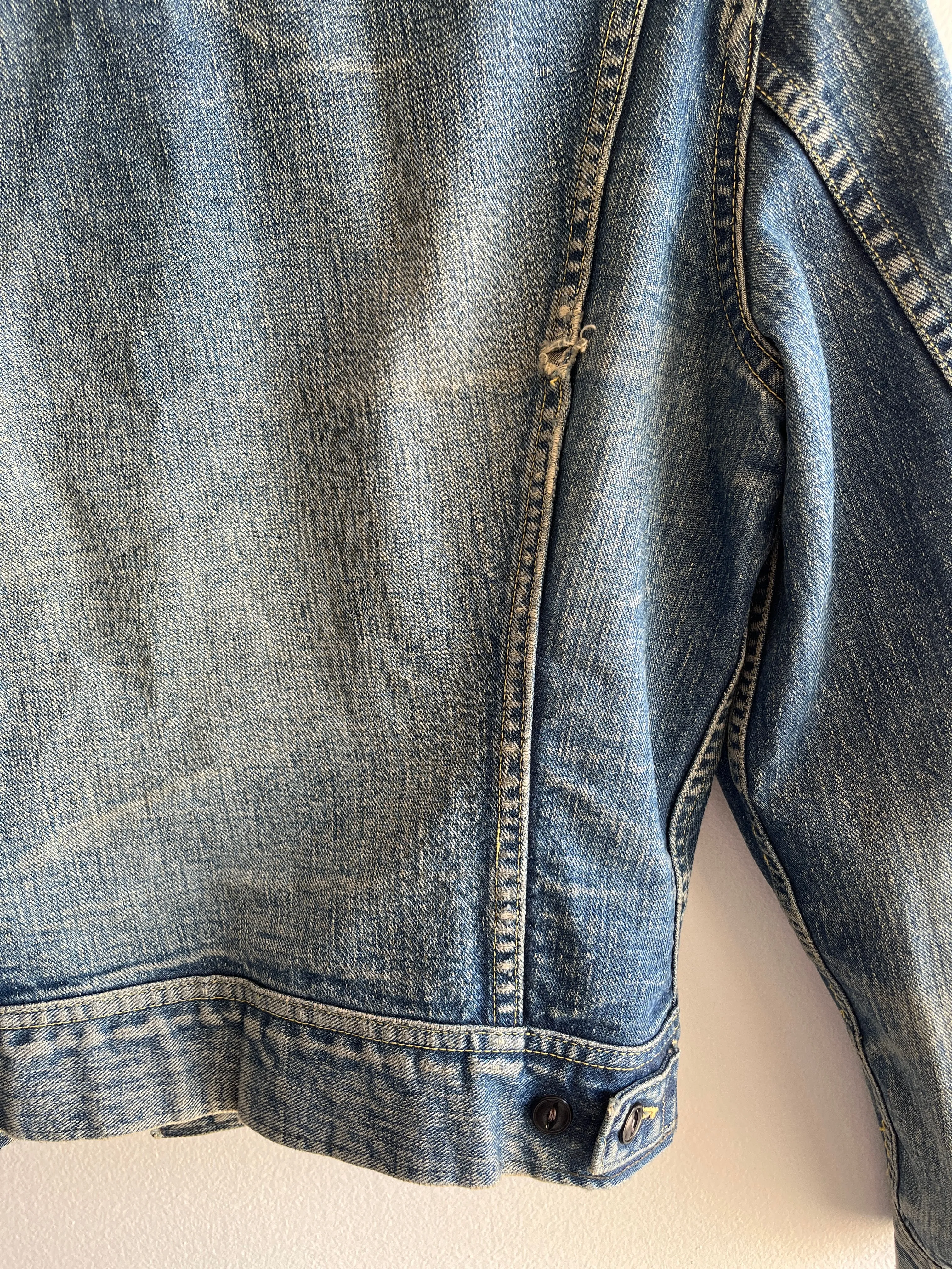 Vintage 1960/70s Lee 101-J Denim Trucker Jacket