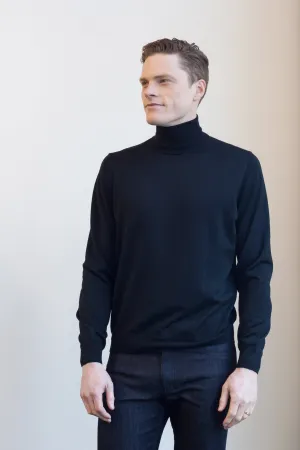 Visconti Roll Neck Black
