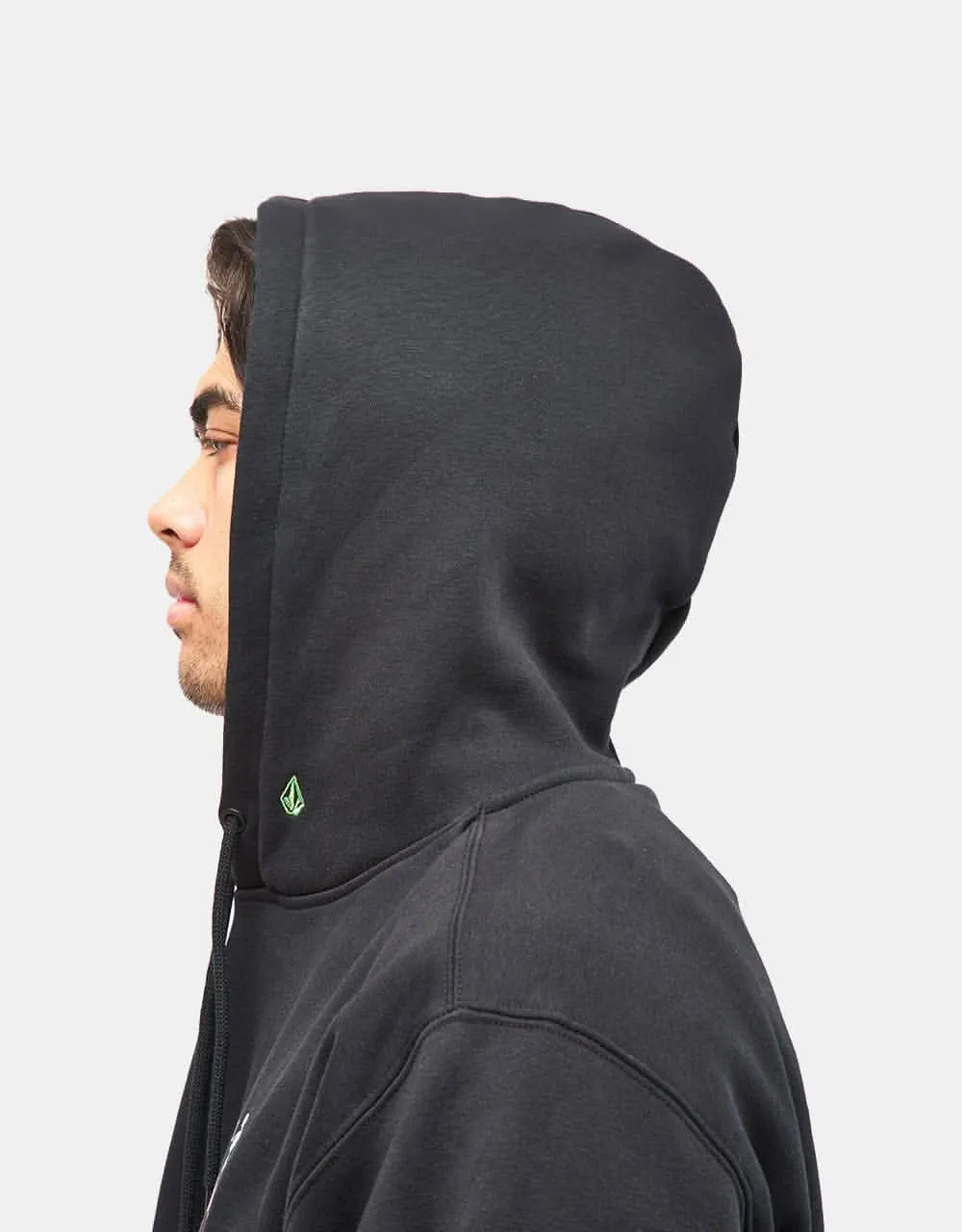 Volcom Noder Pullover Hoodie - Black Combo