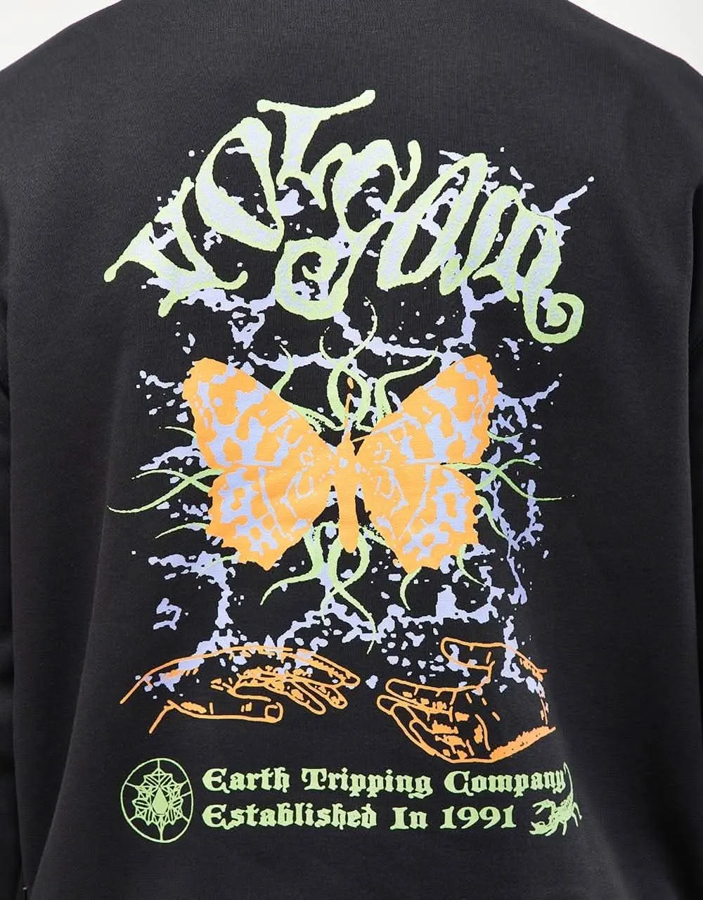 Volcom Noder Pullover Hoodie - Black Combo