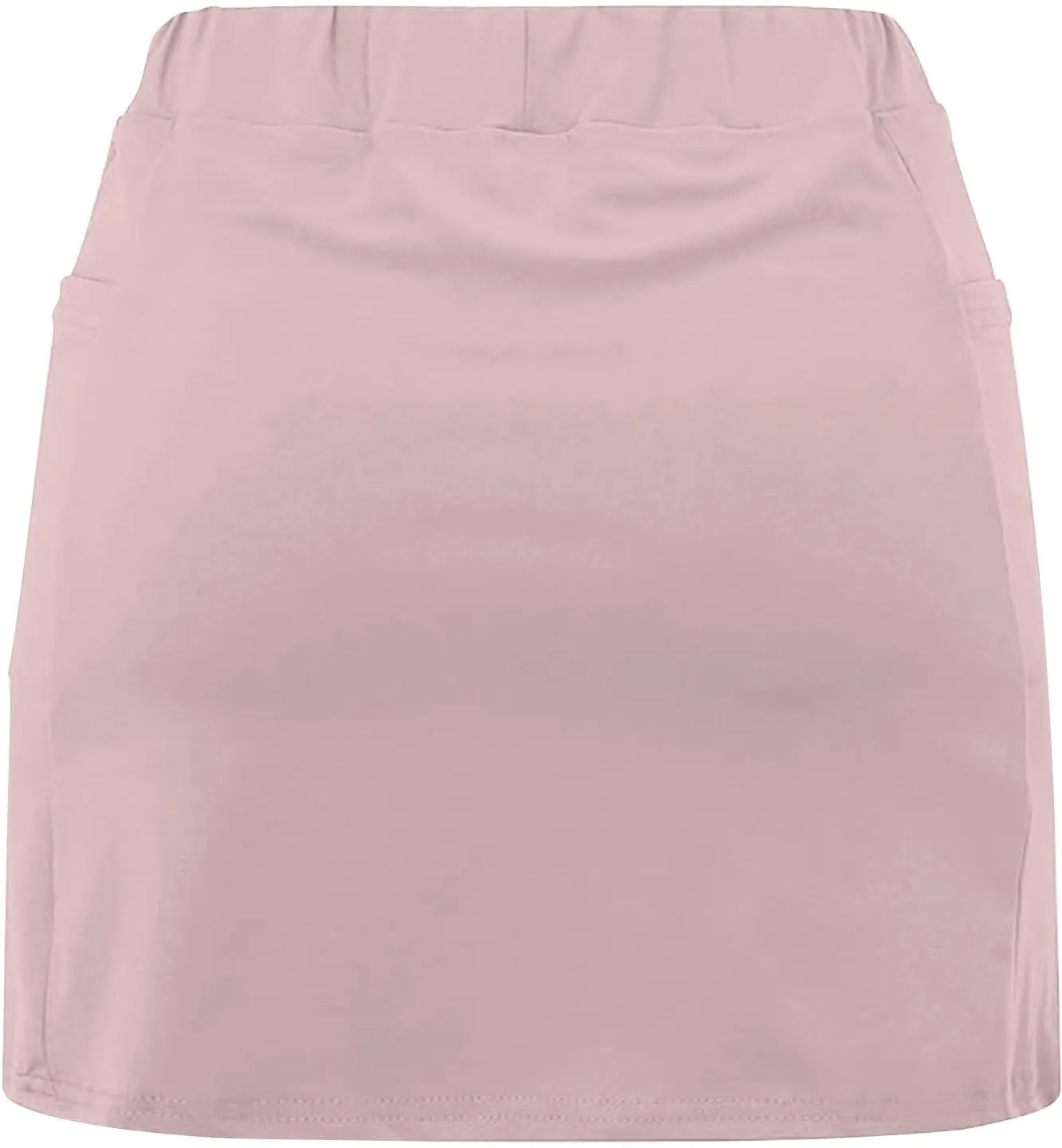 Womens Summer Skort High Waist Athletic Tight Fitness Tennis Skorts A Line Hiking Bodycon Mini Skirts Yoga Clothes