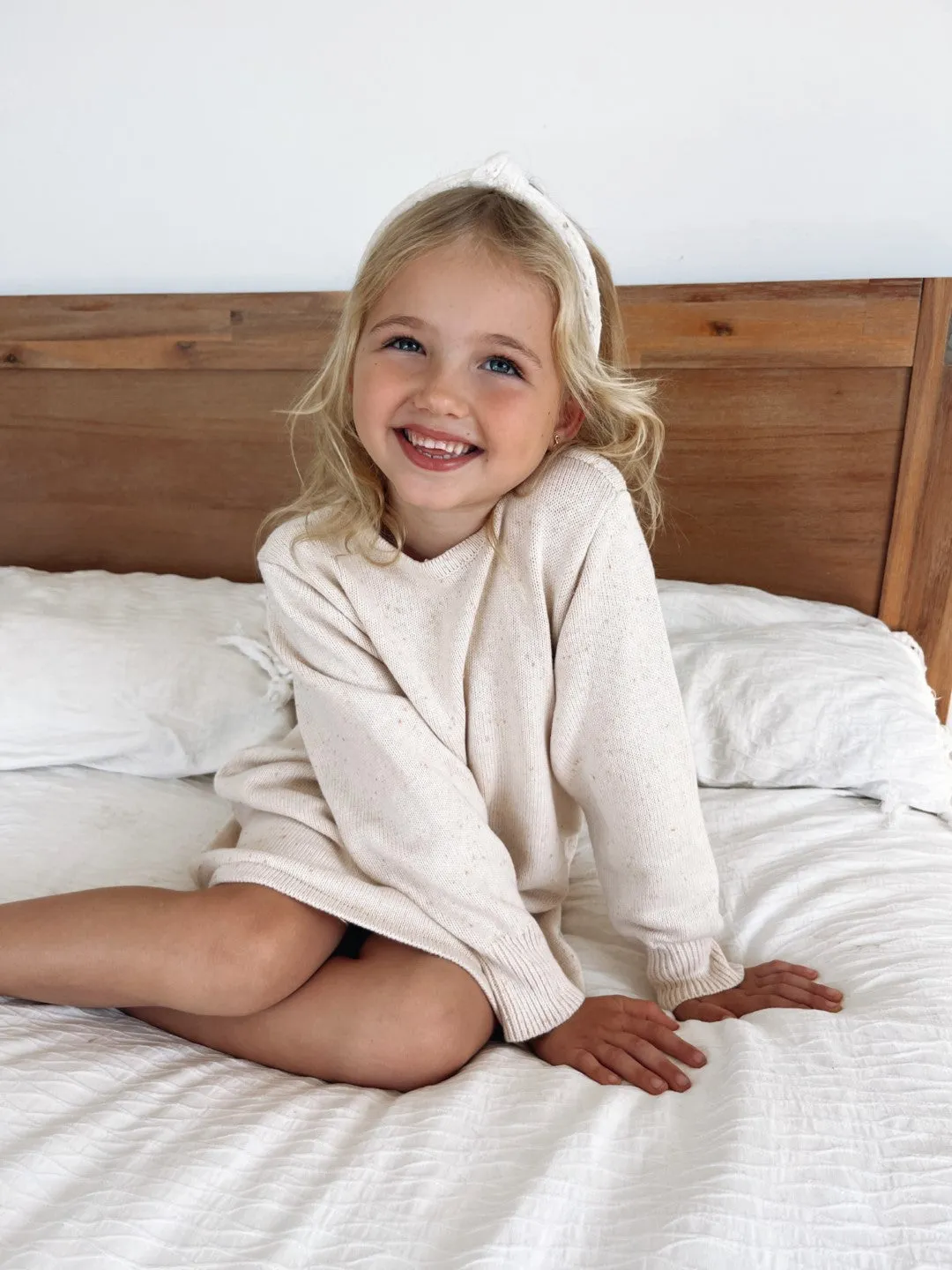 Ziggy Lou - Long Sleeve Dress | Biscotti Fleck